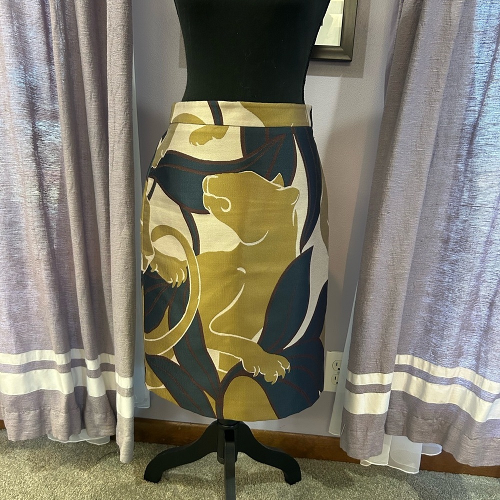 Ann Taylor Panther Skirt